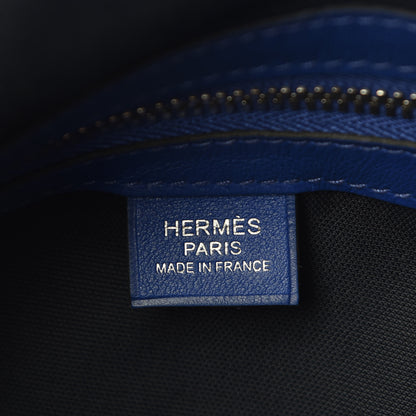 Hermes Taurillon Cristobal Cityslide PM Bleu Indigo 6 of 10