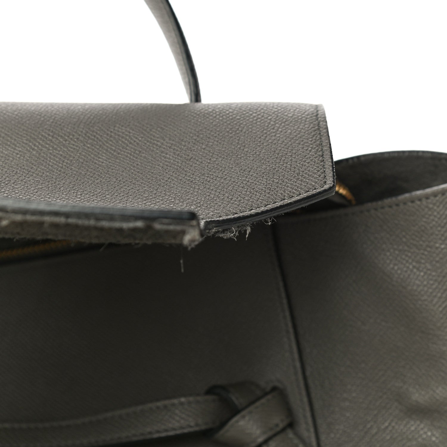 Celine Grained Calfskin Mini Belt Bag Grey 21 of 25