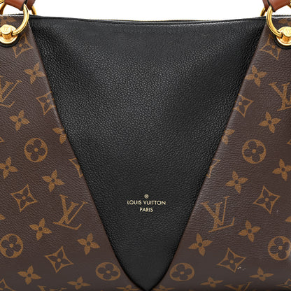 Louis Vuitton Monogram V Tote MM Black 8 of 12