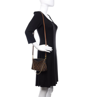 Louis Vuitton Monogram Pallas Crossbody Black 2 of 9