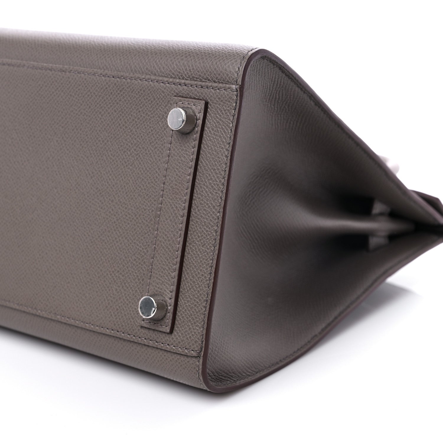 Hermes Epsom Birkin Sellier 30 Etain 9 of 10