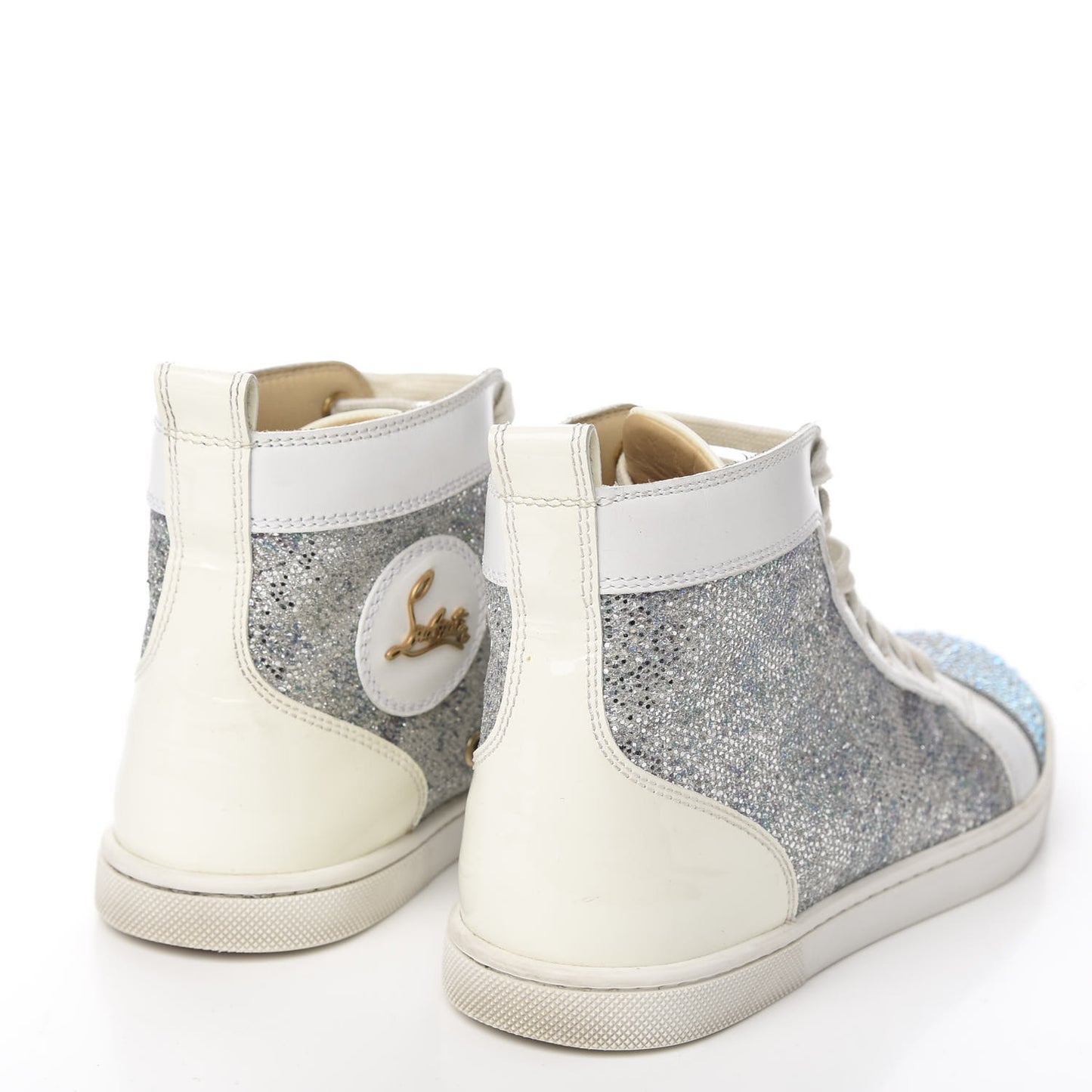Glitter Bip Bip Strass Womens Flat Sneakers 36 Version Multi