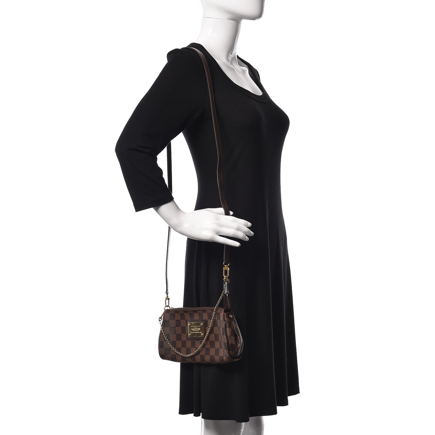 Damier Ebene Eva Clutch