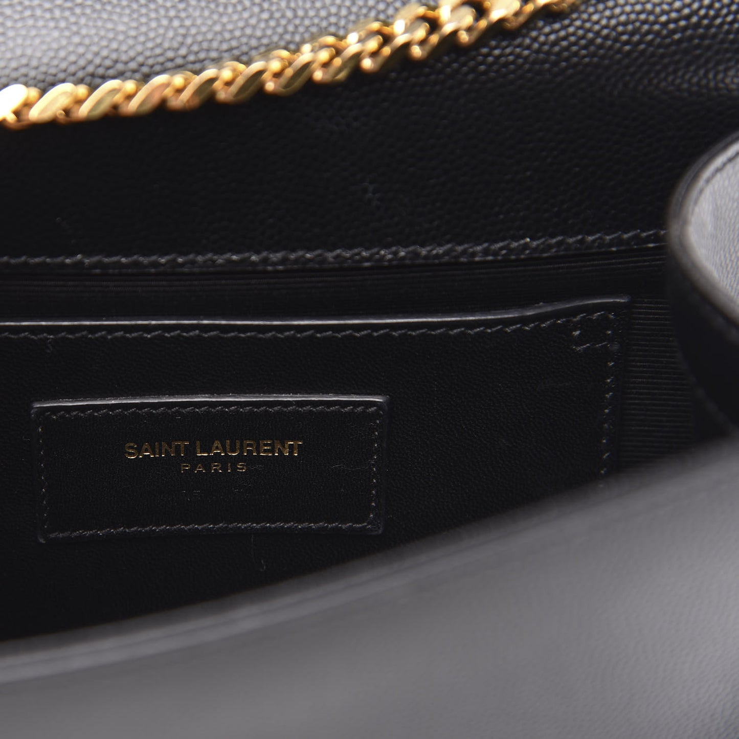 Grain De Poudre Small Monogram Kate Satchel Black