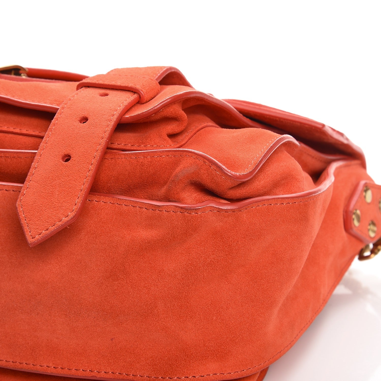 Proenza Schouler Suede PS1 Medium Satchel Orange 15 of 17