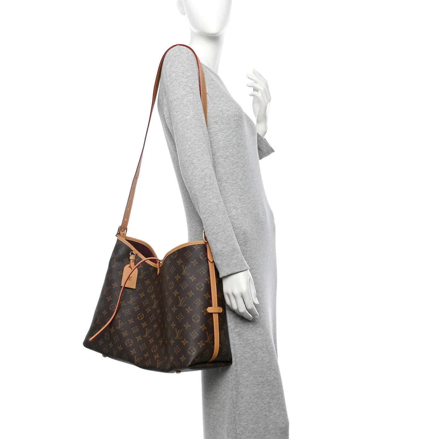 Louis Vuitton Monogram Carryall MM 2 of 9