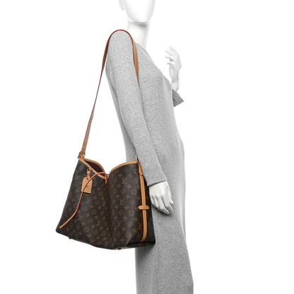 Louis Vuitton Monogram Carryall MM 2 of 9