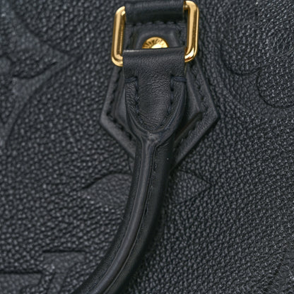Louis Vuitton Empreinte Monogram Giant Speedy Bandouliere 25 Black 10 of 11