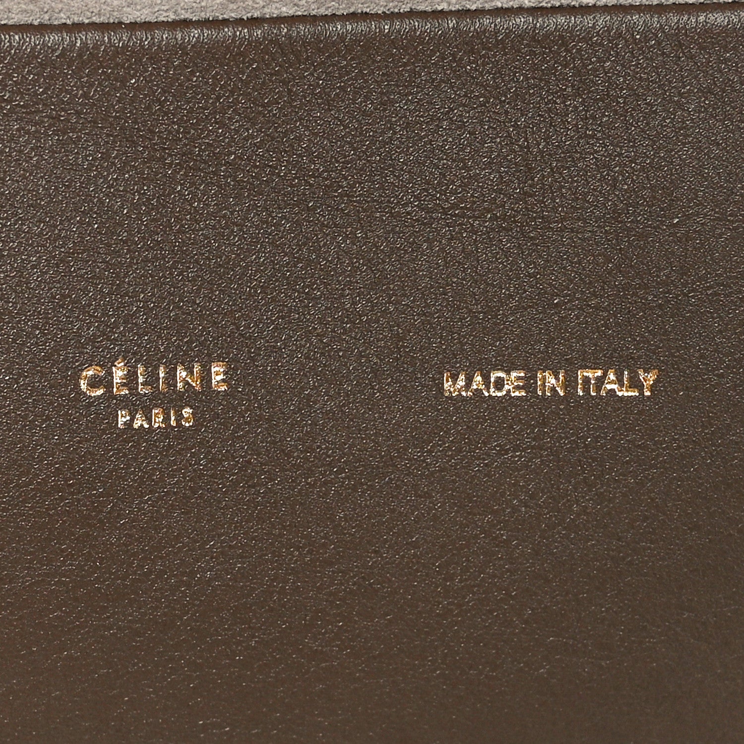 Celine Calfskin Suede All Soft Shoulder Bag Bright Orange Cement Olive 8 of 11