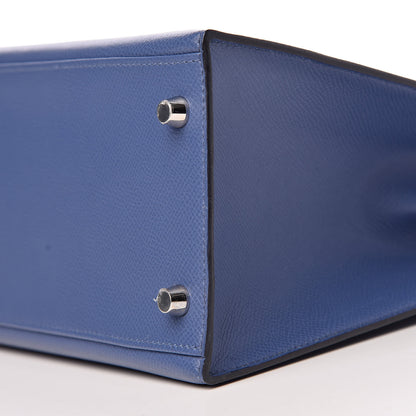 Hermes Epsom Kelly Sellier 32 Bleu Brighton 37 of 43