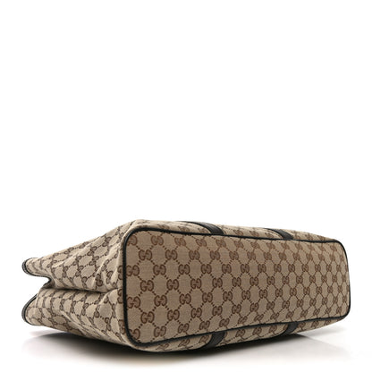 Gucci GG Monogram Large Joy Tote Bag Dark Brown 4 of 10