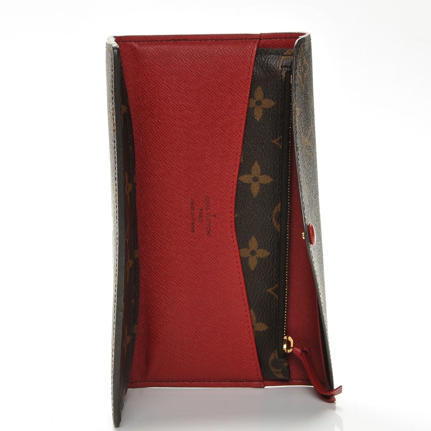 Monogram Josephine Wallet Red