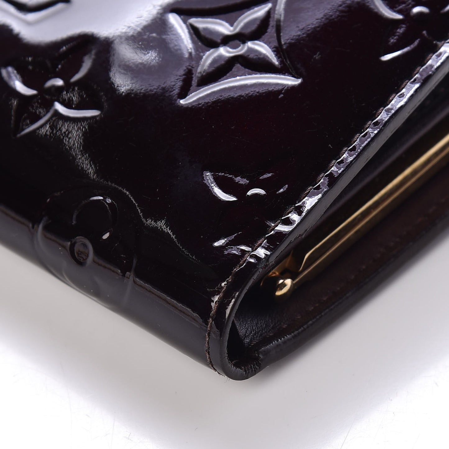 Vernis French Purse Wallet Amarante