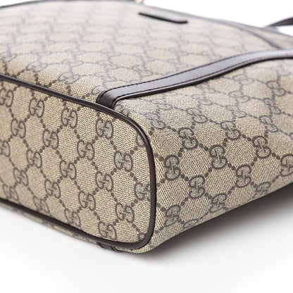 Gucci GG Supreme Monogram Medium Joy Tote Dark Brown 8 of 9