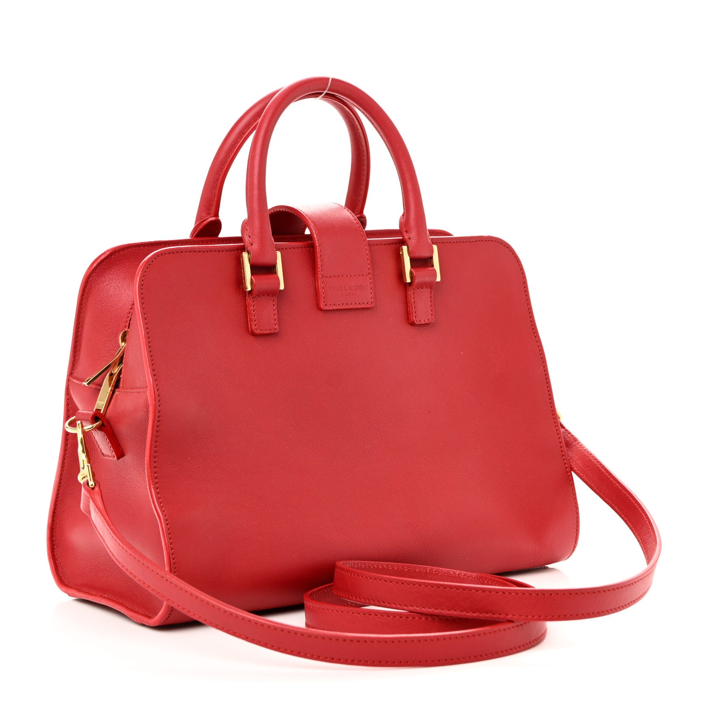 Calfskin Baby Monogram Cabas Red