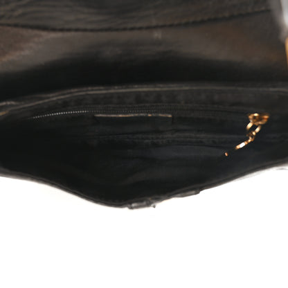 Christian Dior Supple Calfskin Mini Saddle Bag Black 5 of 12