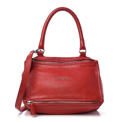 Givenchy Sugar Goatskin Small Pandora Red 1 of 11