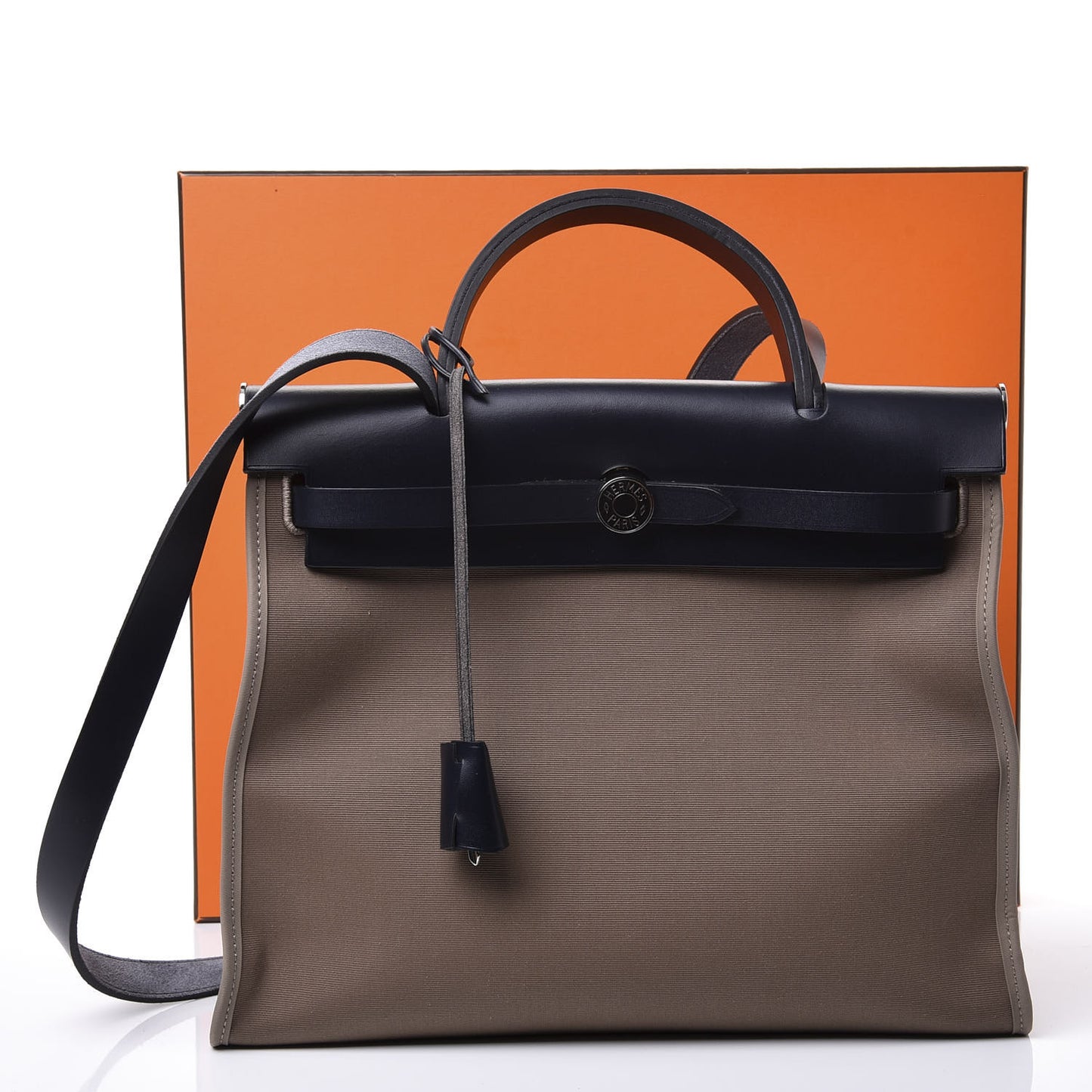 Vache Hunter Toile Herbag Zip 31 PM Etoupe Ebene
