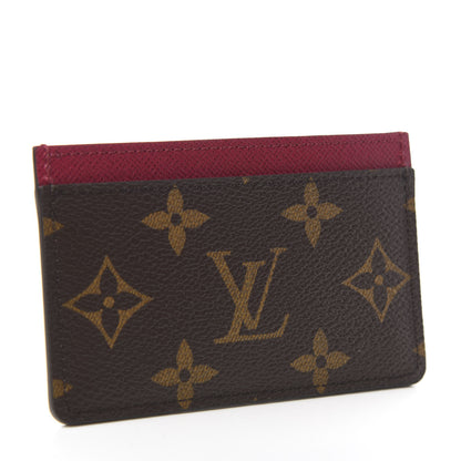 Louis Vuitton Monogram Card Holder Fuchsia 2 of 5