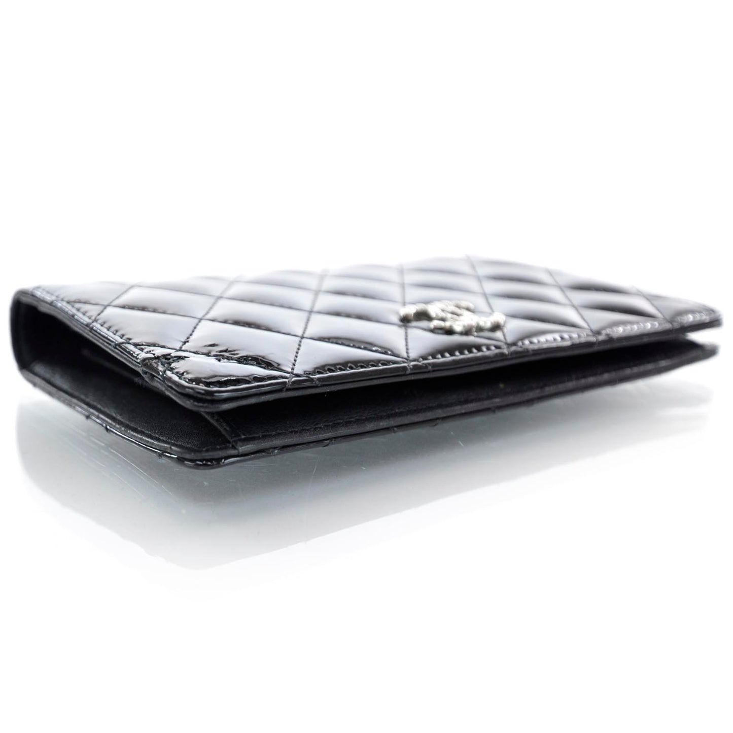 Patent Yen Wallet Black