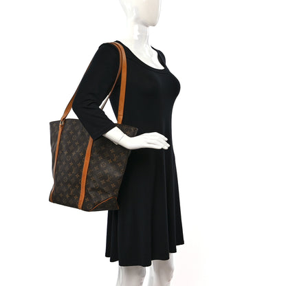 Louis Vuitton Monogram Sac Shopping Tote 3 of 10