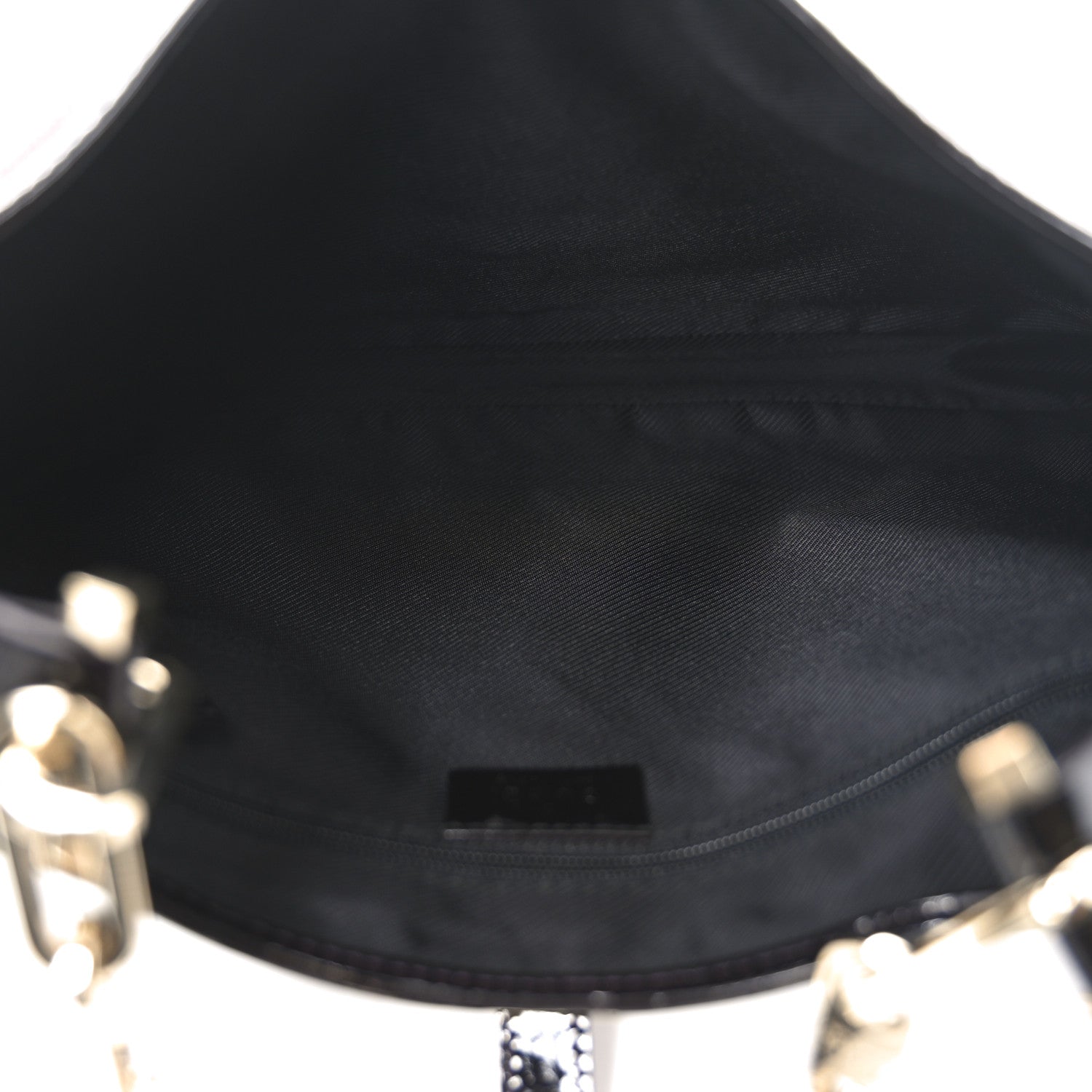 Gucci Monogram Jackie O Chain Hobo Dark Brown 5 of 10
