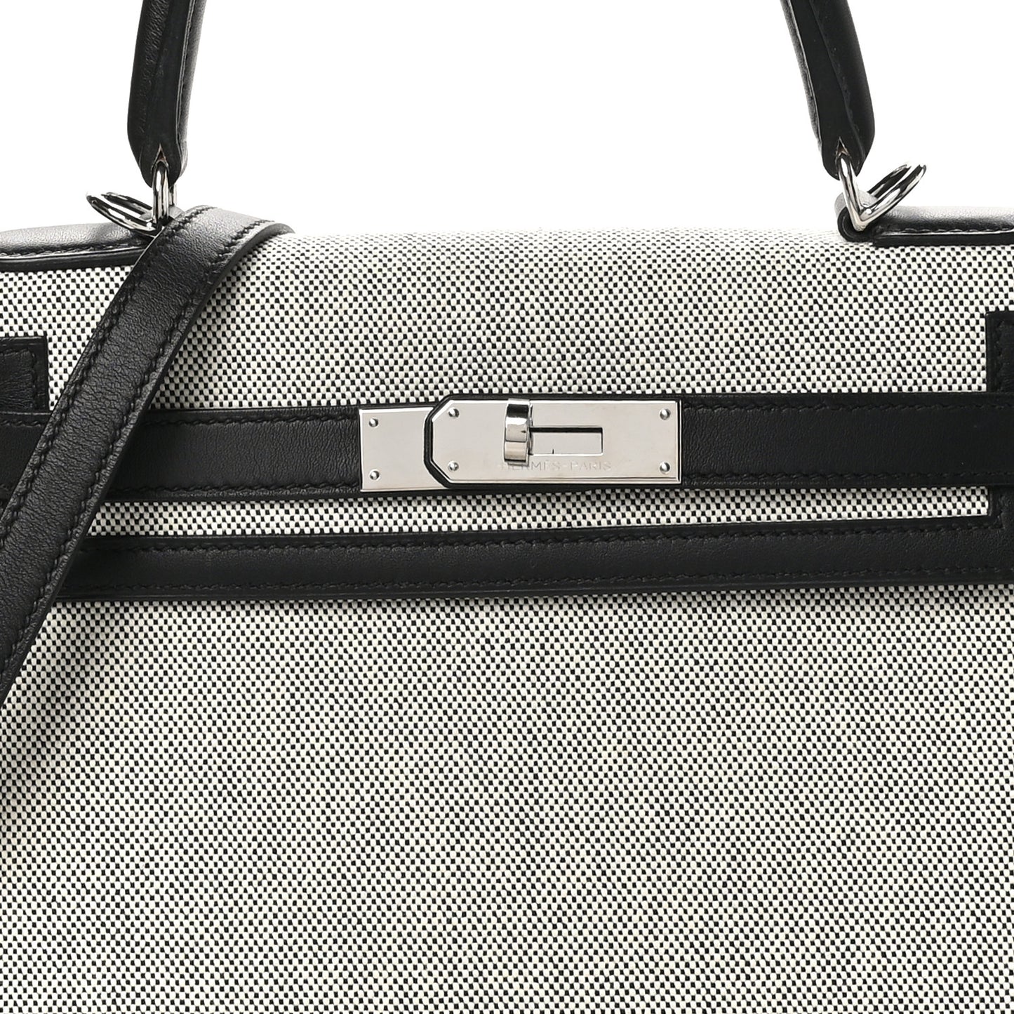 Toile Swift Kelly Sellier 28 Ecru Black