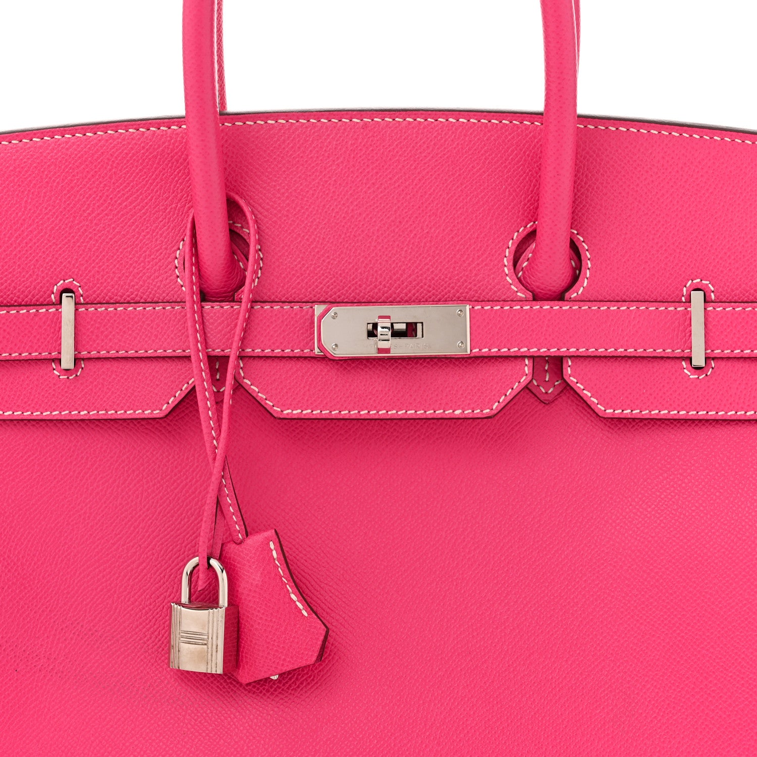 Hermes Epsom Birkin 35 Rose Tyrien 8 of 11