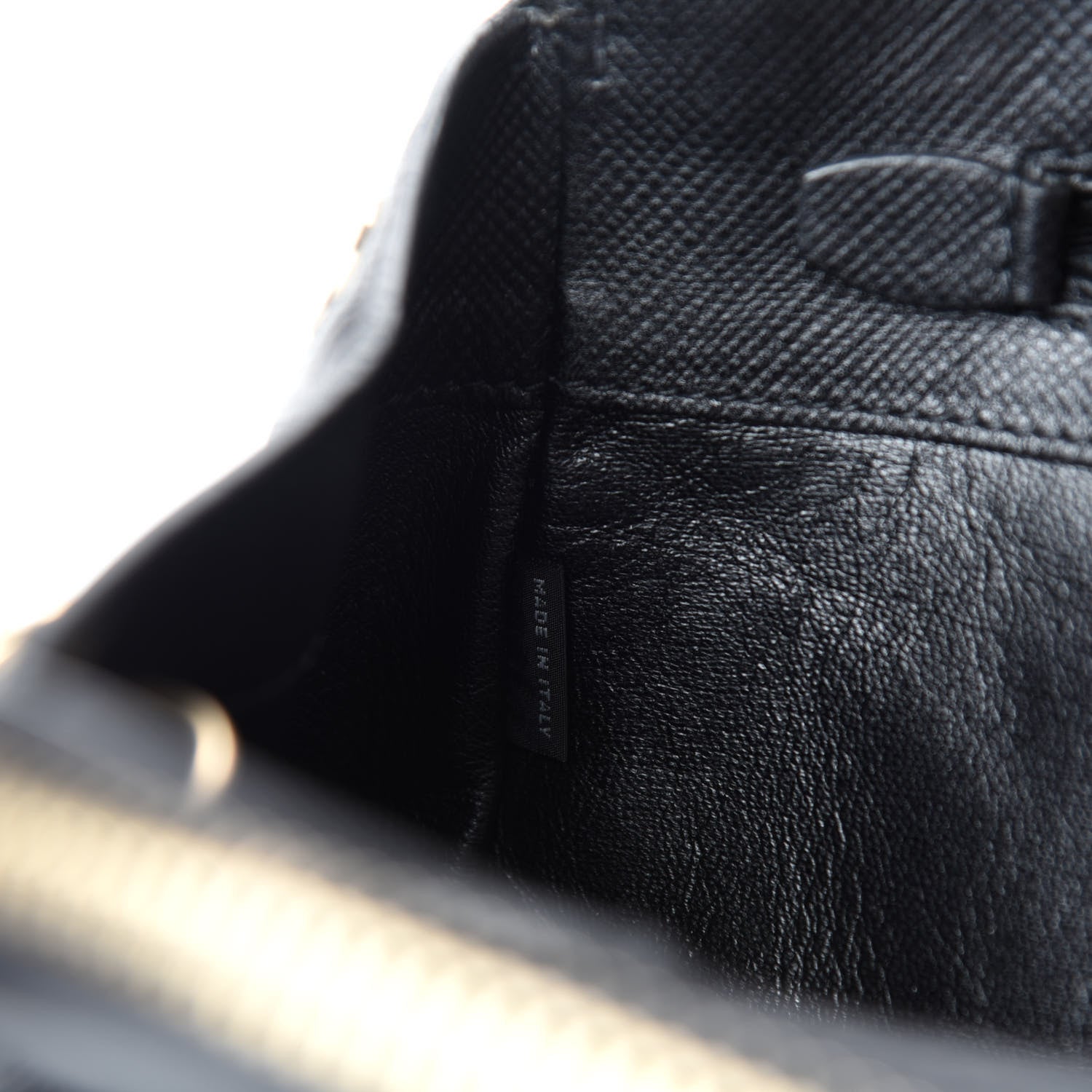 Prada Saffiano Cuir Large Top Handle Satchel Black 12 of 14