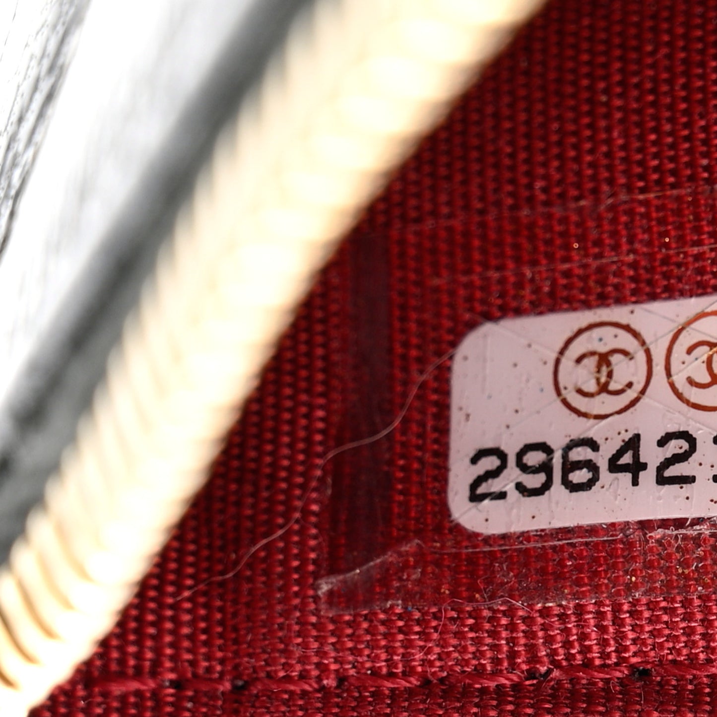 Lambskin Quilted Chanel 19 Phone and Card Holder Black