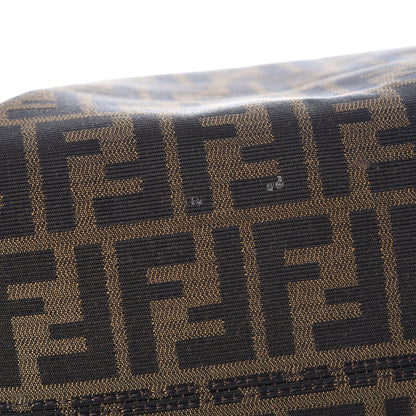 Fendi Zucca Vitello Elite Small Hobo Tobacco Ecstasy 8 of 15