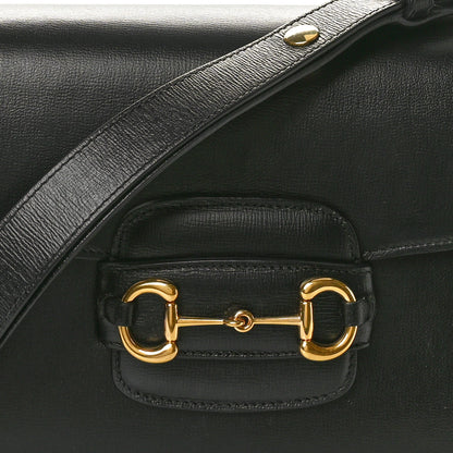 Gucci Azalea Calfskin Horsebit 1955 Shoulder Bag Black 7 of 10