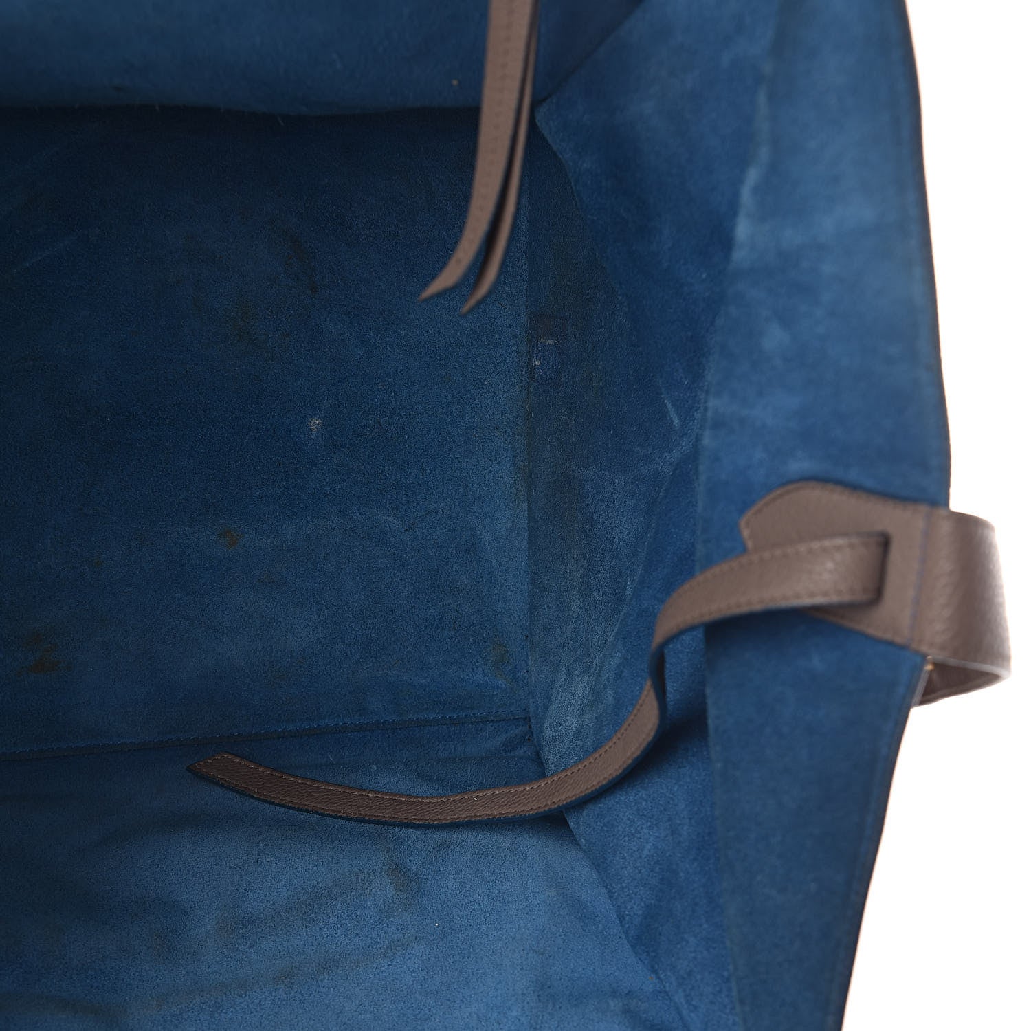 Celine Baby Grained Calfskin Medium Phantom Luggage Taupe 8 of 16