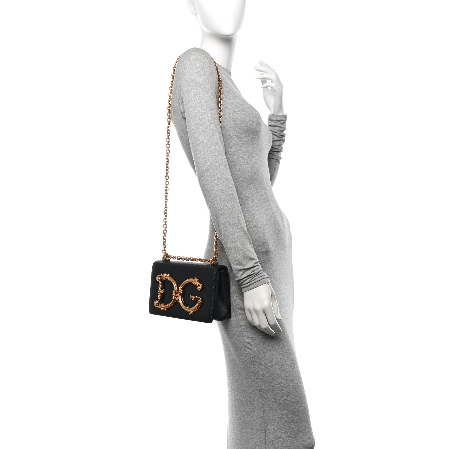 Dolce & Gabbana Nappa DG Girls Shoulder Bag Black 2 of 10