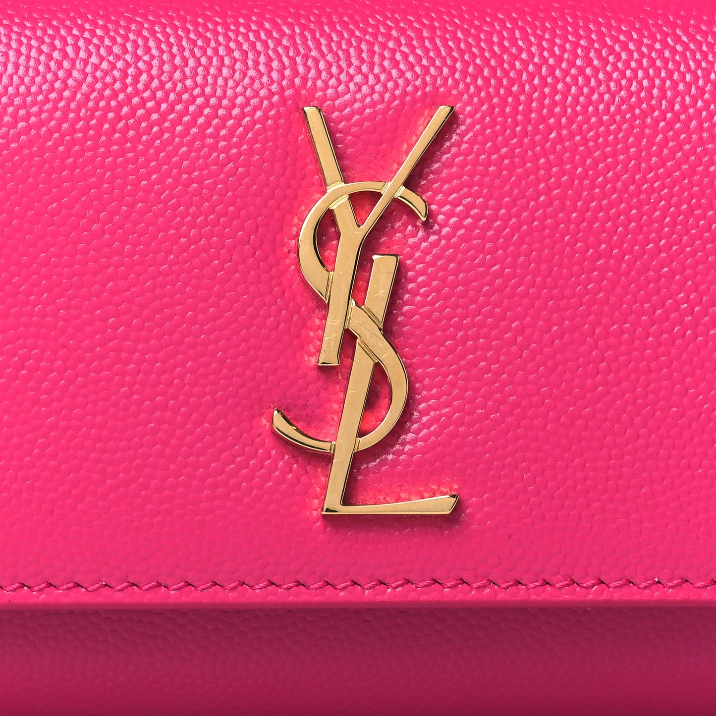 Grain De Poudre Monogram Kate Belt Bag Fuchsia