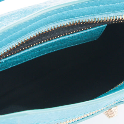 Balenciaga Agneau Giant 12 Gold Hardware Mini City Bleu Tropical 4 of 6