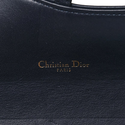 Christian Dior Oblique Saddle Chain Long Wallet Blue 5 of 12