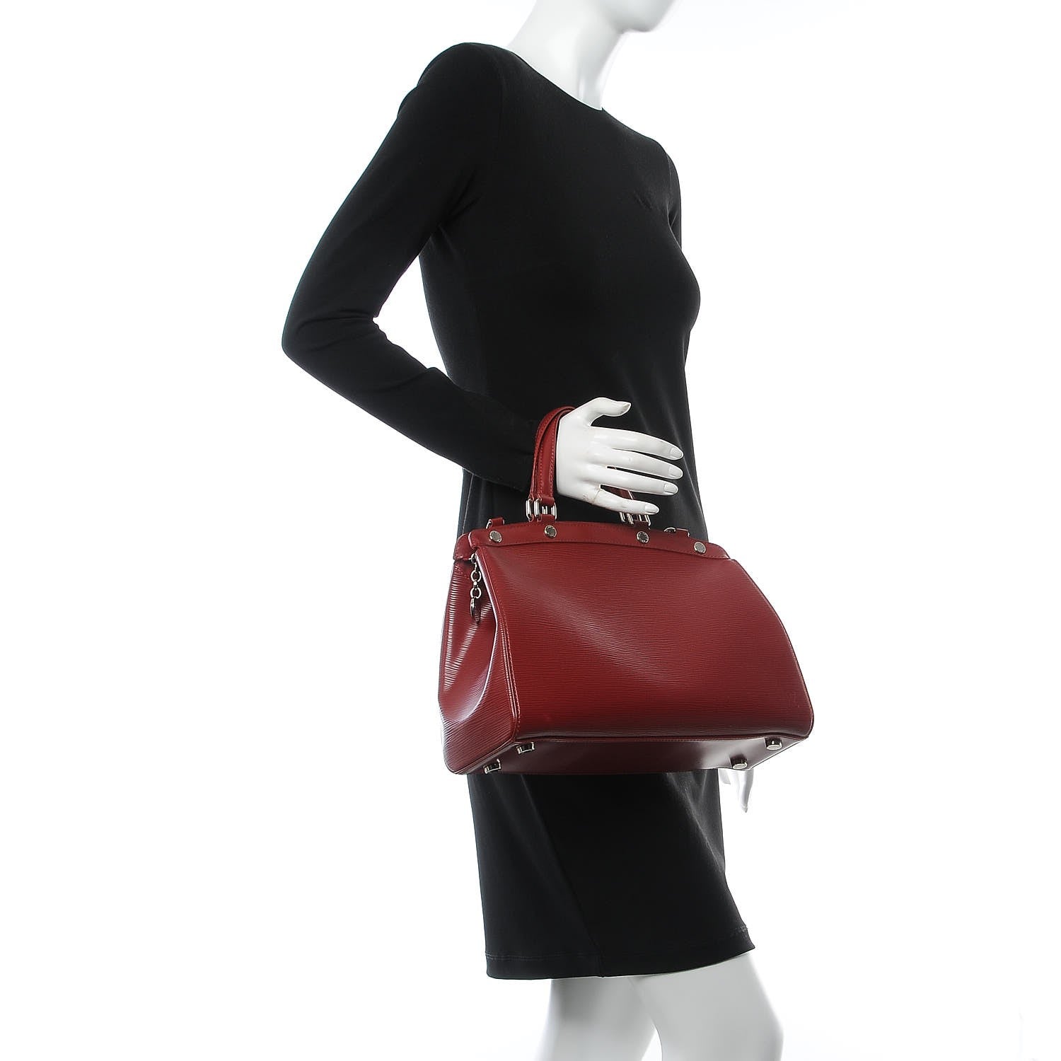 Louis Vuitton Epi Brea MM Rubis 3 of 8