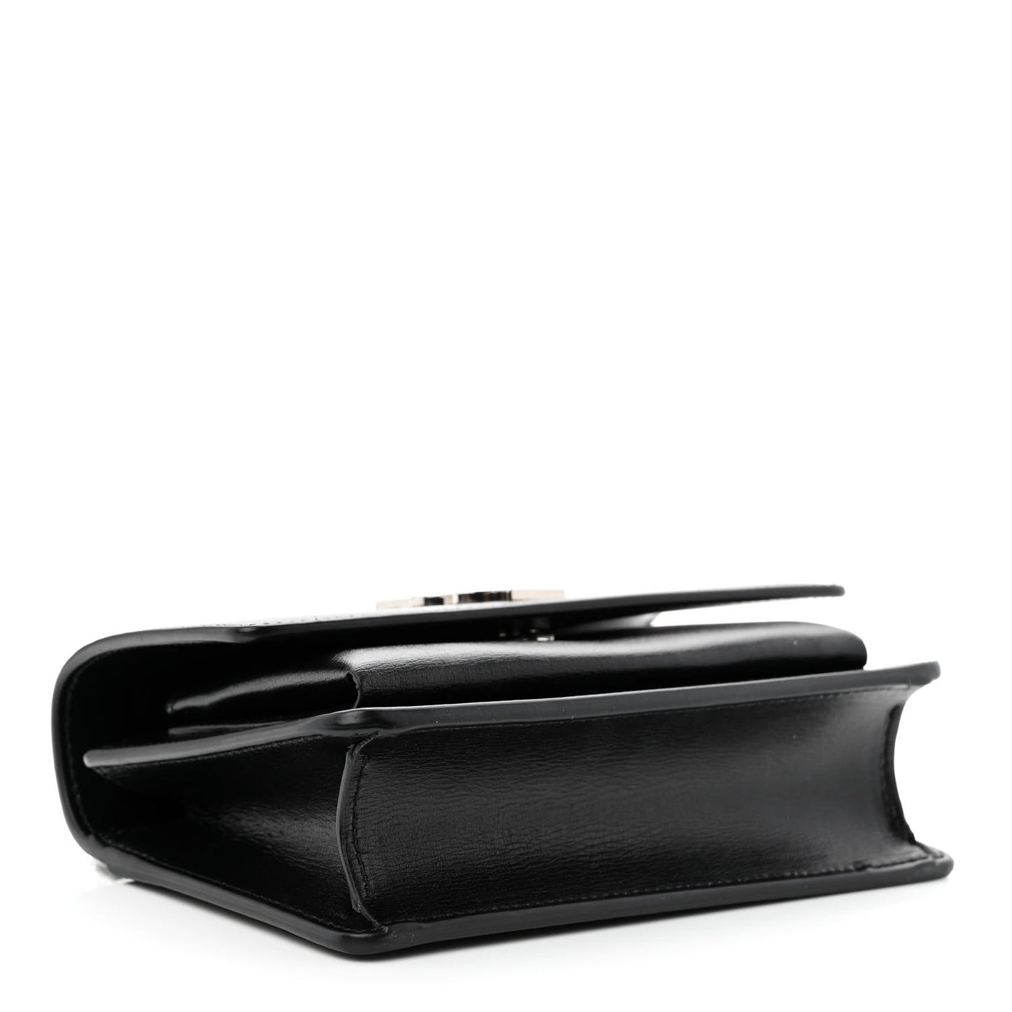 Calfskin Monogram Sunset Chain Wallet Black