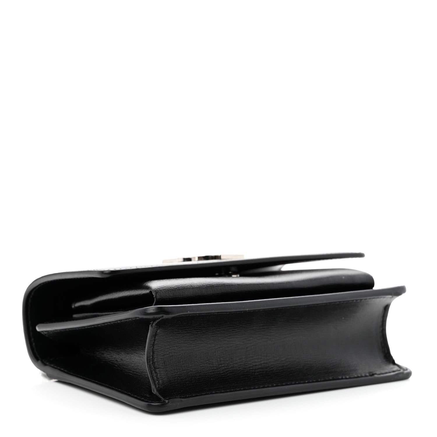 Saint Laurent Calfskin Monogram Sunset Chain Wallet Black 4 of 10