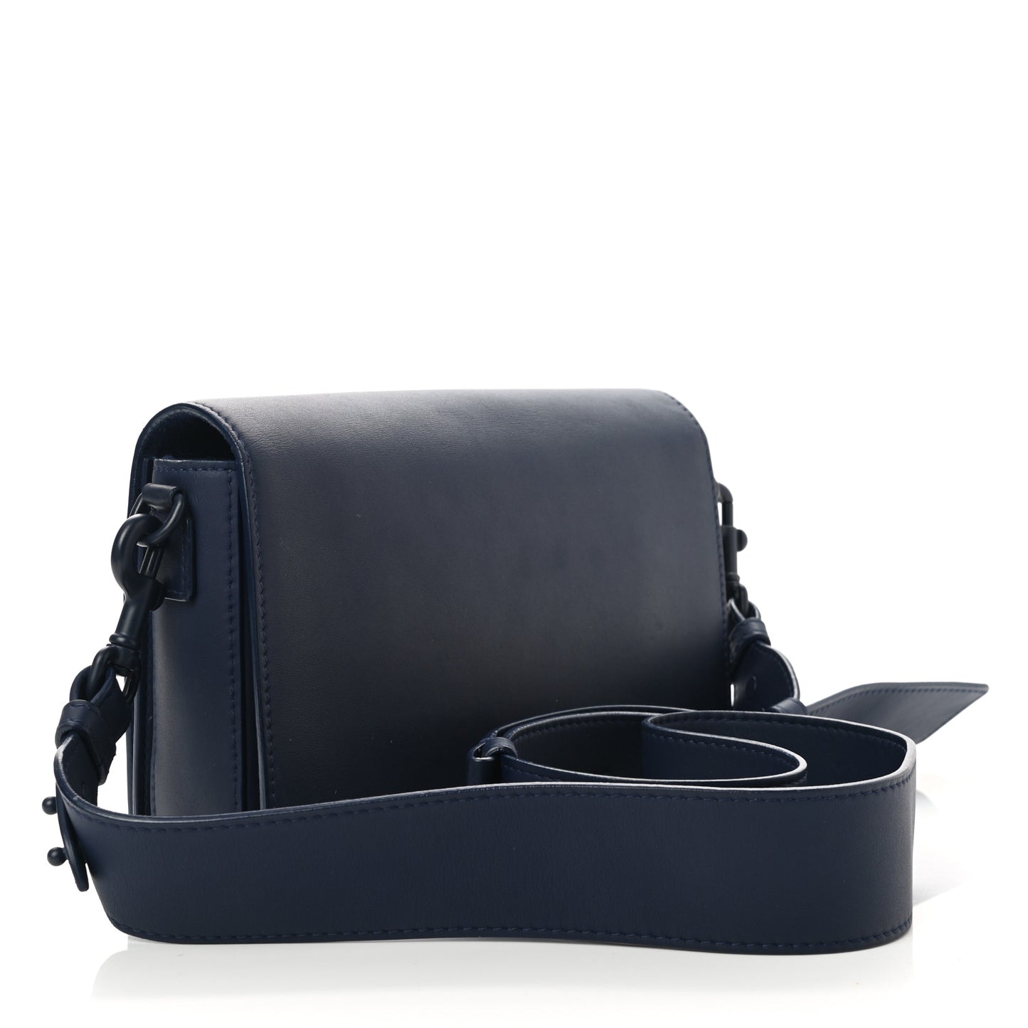 Ultra Matte Calfskin Dio(r)evolution Flap Bag Navy