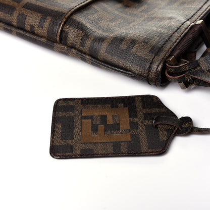 Fendi Zucca Spalmati Messenger Bag Tobacco 11 of 12