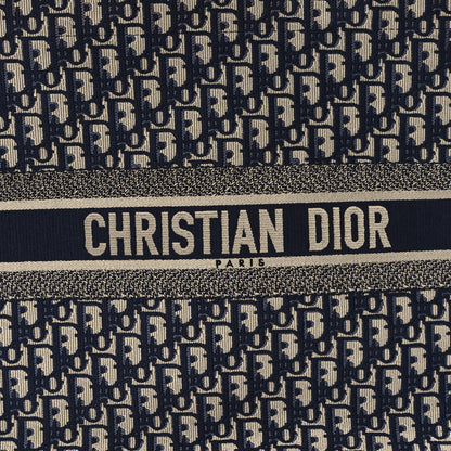 Christian Dior Oblique Large Book Tote Blue Multicolor 8 of 12