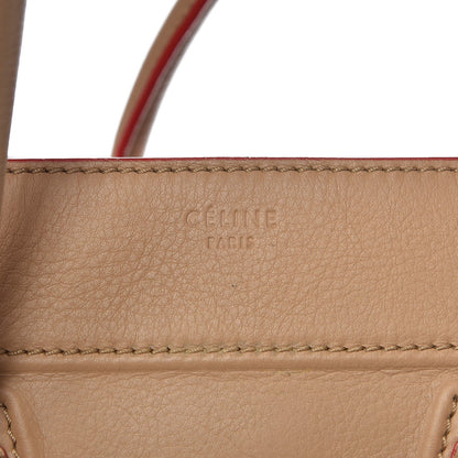 Celine Supple Calfskin Medium Phantom Luggage Camel 6 of 18