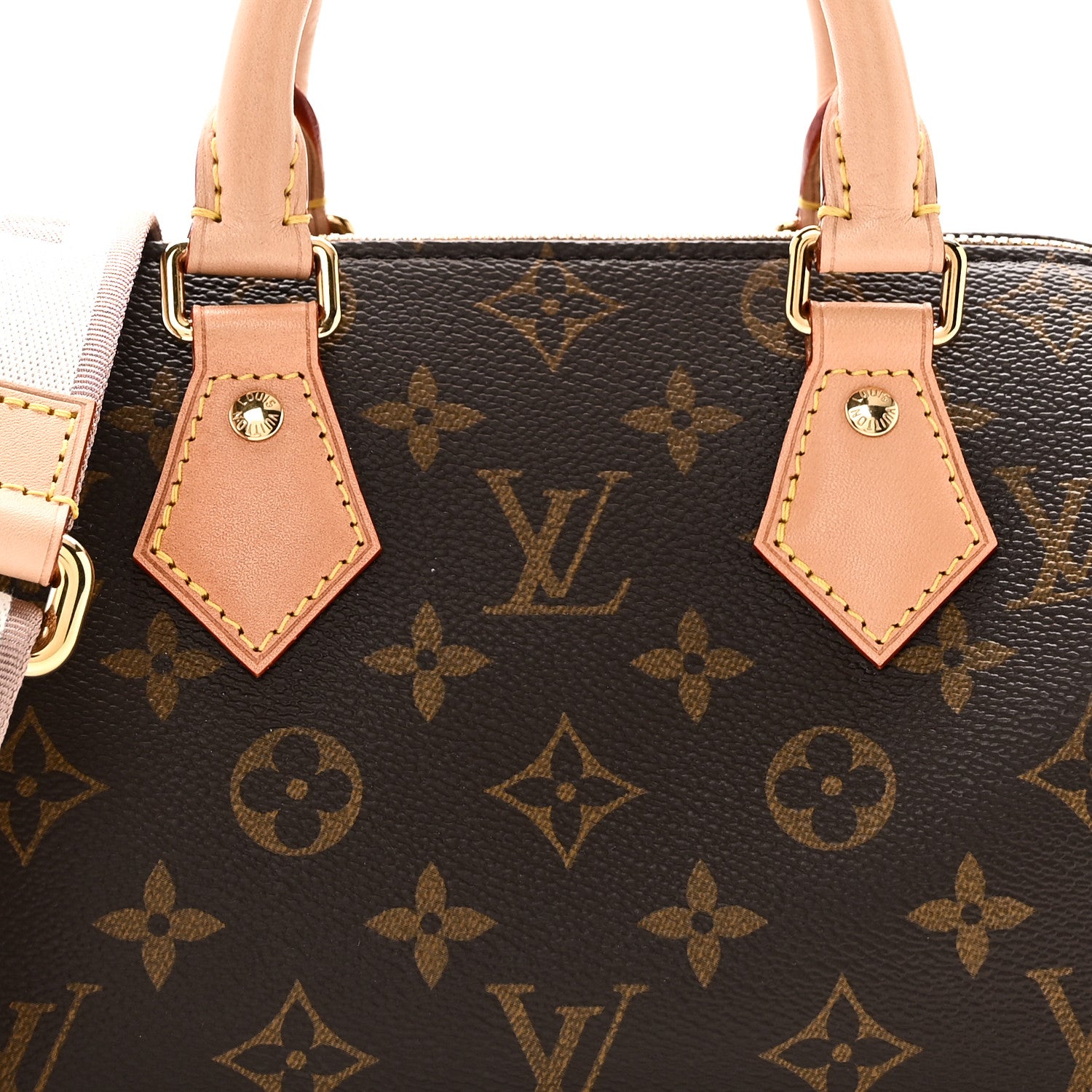 バッグ LOUIS VUITTON Louis Vuitton Monogram Speedy Bandouliere 20 Beige 1812218