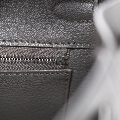 Hermes Togo Birkin 25 Etain 18 of 33