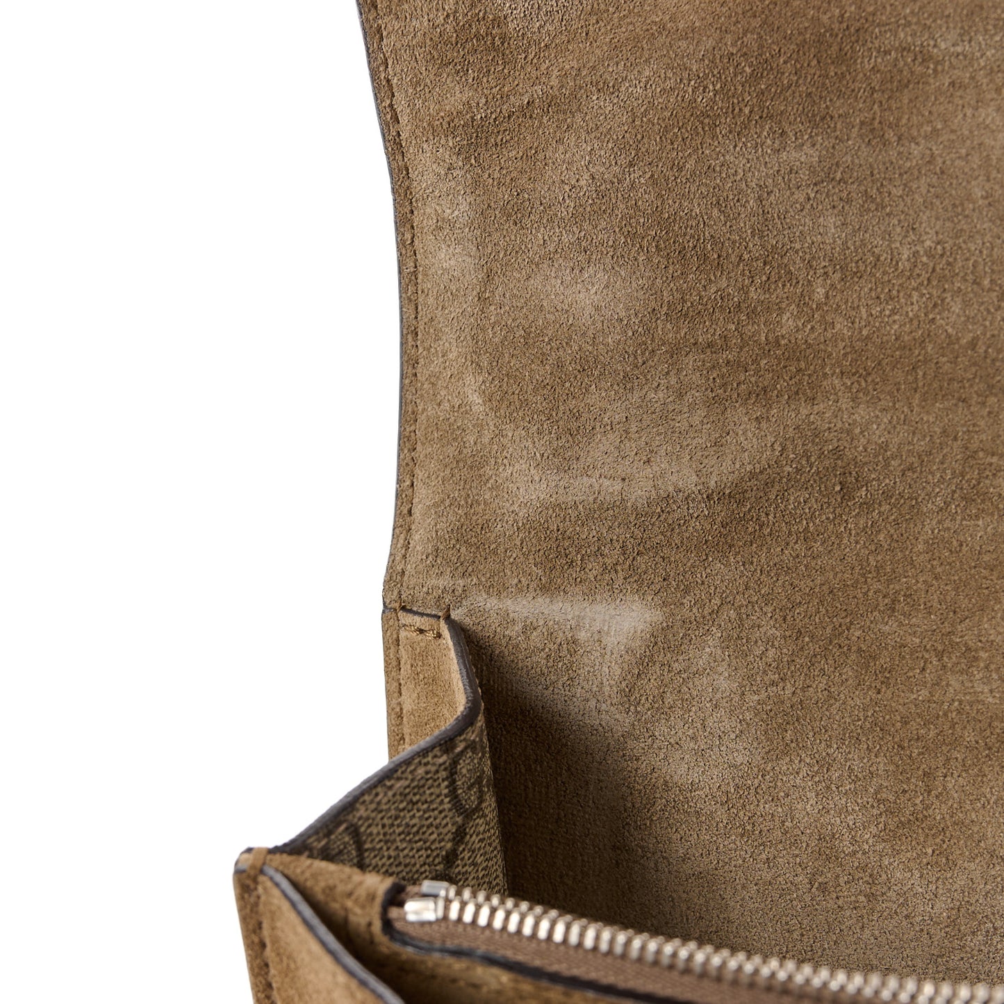 GG Supreme Monogram Small Dionysus Shoulder Bag Taupe