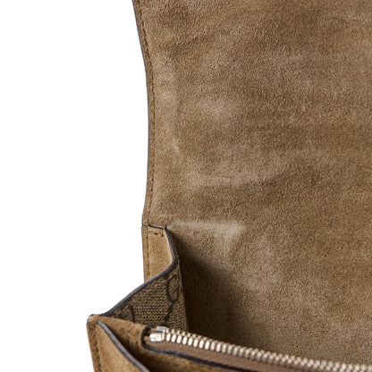 Gucci GG Supreme Monogram Small Dionysus Shoulder Bag Taupe 12 of 12