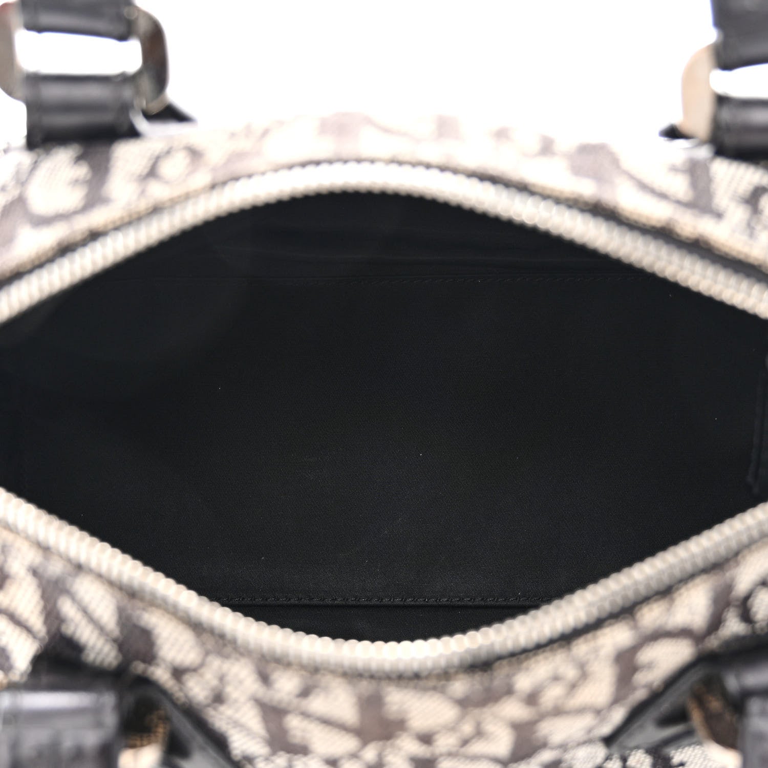 Christian Dior Monogram Boston Black 5 of 11