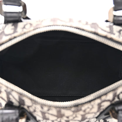 Christian Dior Monogram Boston Black 5 of 11